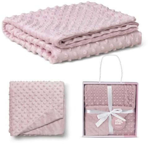 Interbaby 0881-66, Coperta Per Neonati Di Bolla In Rosa Scuro - 700 g