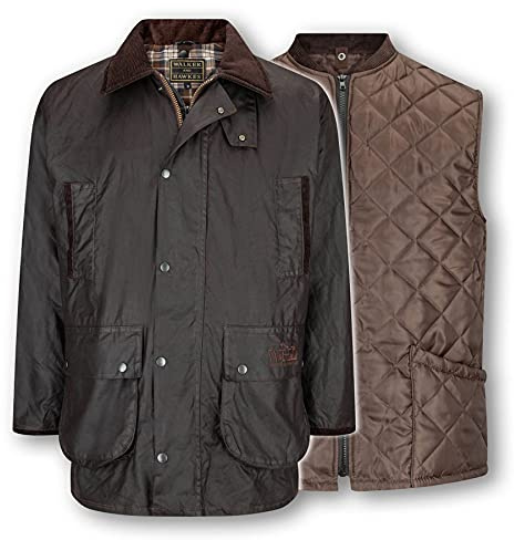 WALKER AND HAWKES - Men's Wax 3-in-1 Greendale Jacket