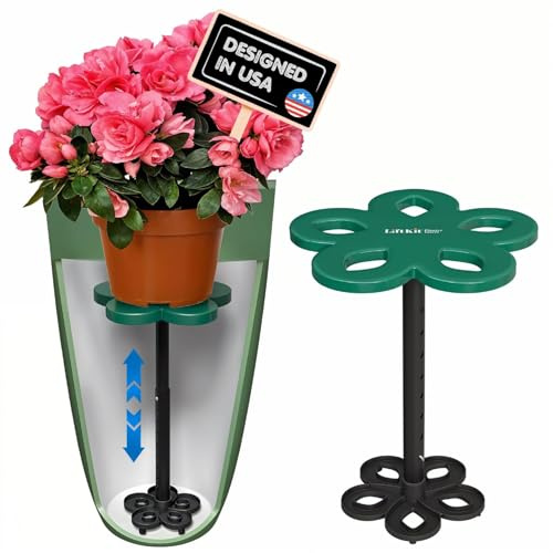 Lift Kit Planter Insert, Hocher, konischer Lift, füllen Sie den Boden von hohen Blumentöpfen und großen Pflanzgefäßen, Pflanzgefäße für drinnen und draußen (27,9–43,2 cm Höhe, 15,2 cm Boden, 25,4 cm