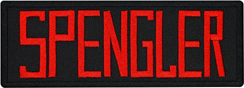 GHOSTBUSTERS Nametag Namensschild SPENGLER Uniform Kostüm Aufnäher Abzeichen