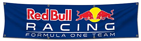 Kasflag Bull-Rennflaggen-Banner für Fans (6 x 2,4 m, 150D Poly), Auto-Dekoration für den Außenbereich, Männerhöhle