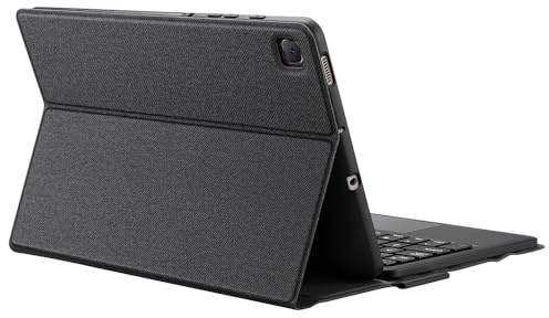 Dux Ducis Funda con teclado Bluetooth modelo TK compatible con Galaxy Tab S6 Lite (10.6 pulgadas) (negro)