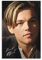 NANXIANG Leonardo Dicaprio Poster mit Autogramm, Leinwand, Wandkunst, Wohnzimmer, Poster