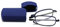 Hubeye Faltbare Lesebrille aus Edelstahl Mini Anti-Blau Sehhilfe für Herren und Damen Lesehilfe mit Hartschalen-Etui 1.50