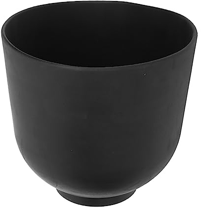 Ciotola per miscelare maschera, universale, grande ciotola in silicone per mescolare cosmetici (nero)