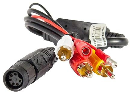 ESX VNA-RCAM-MA920 - Monitor-Adapter - von Waeco Buchse (WSF) auf Cinch und 12 Volt