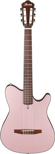 Ibanez FRH10N Rose Gold Metallic Flat Electro-Acoustic Classical Guitar