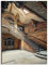 ARTland Wanddeko Glasbilder Wandbild Glas Bild einteilig 60x80 cm Hochformat Architektur Ruinen Treppenhaus Treppe Ornamente Licht Lost Places U4YC