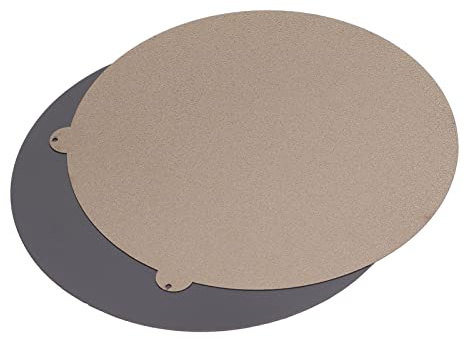 Runde PEI-Stahlplatte, Doppelseitig, Flexibel, Magnetische Federstahl-PEI-Bettplatte für Flsun Super Racer-Drucker, 270 Mm Durchmesser, Flexible, Runde PEI-Blattfeder, Abnehmbar