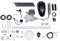ROGONPDK Fahrrad Benzin Bike Motor Kit 2 Takt Fahrradmotor Kit 80CC 2 Takt Motor Motorisierte Schalldämpfer Benzin Hilfsmotor Bike Cycle Engine Kits