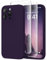 SuydanBox Magnetic for iPhone 13 Pro Max Case, Compatible with MagSafe, [Full Camera Protection][Screen Protector] Silicone Shockproof Protective Phone Case for iPhone 13 Pro Max 6.7, Deep Purple