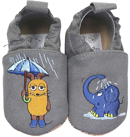 HOBEA-Germany vegane Kinderschuhe RecyStep aus recyceltem Material | waschbar, vegane Kinderschuhe, IGR zertifiziert (ergonomisches Produkt), Barfußschuh, Hausschuh