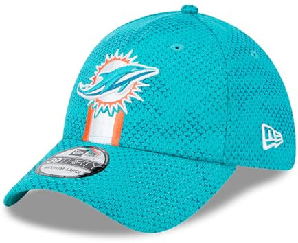New Era Herren Aqua Miami Dolphins 2024 Sideline 39Thirty Flex Hat