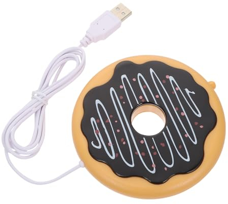 COLLBATH 1stück USB Beheizte Tassenunterlage Praktisches Mug Warmer Für Tee Kaffee Und Mehr Automatische Abschaltung Elegantes Design