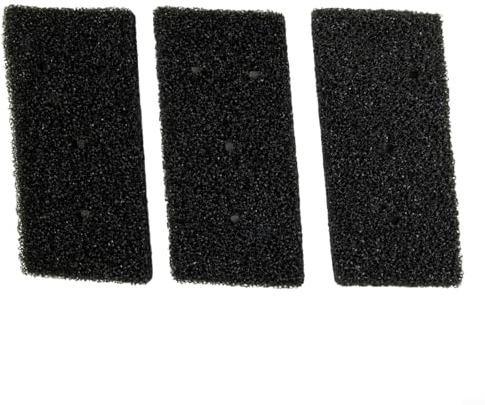 zeroupshop 3er Set Schwammfilter Schaumstofffilter 230mm x 115mm x 15mm für Kondensator Trockner von ForWhirlpool/für Bauknecht/Privileg (4 Löcher)