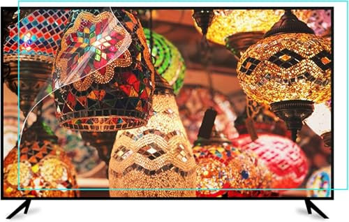 CNPRAZ Matte TV Screen Protector Anti Blue Light/Anti Glare/Anti Scratch Screen Filter Relieve Eye Fatigue, for Indoor and Outdoor LCD, LED, OLED & QLED 4K HDTV/A / 65 Inches 1429x804 mm