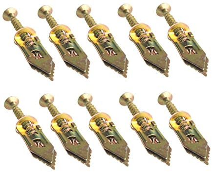 Anneome Set Di Viti Di Fissaggio Per Pareti Con Intercapedine Per Impieghi Gravosi Viti Di Fissaggio Per Cartongesso Per Montaggio A Soffitto Su Pannelli in Gesso