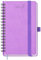 BEZEND Kalender 2025 2026 Klein Wochenplaner A6, 18-Monate Taschenkalender Juli 25-Dez 26, Buchkalender Ringbuch PU-Leder Softcover mit Stifthalter - Lavendel