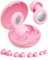 Upgraded Ear Plugs for Sleep Noise Cancelling - Klearlook Reusable&Washable Ultra Soft Silicone Earplugs for Hearing Protection, 28dB Noise Reduction Earbuds, 8 Ear Tips XS, S, M, L,Carrying Case,Pink