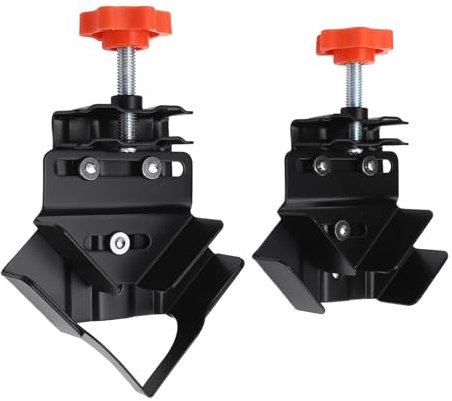 2 Pcs 90 Degree Clamp Open and Closed Right Angle Corner Clamp for Woodworking Welding Frame Splicing