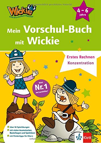 Wickie und die starken Männer - Mein Vorschul-Buch mit Wickie: Erstes Rechnen, Konzentration. 4 - 6 Jahre