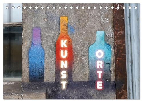 KUNSTORTE (Tischkalender 2026 DIN A5 quer), CALVENDO Monatskalender: Ungewöhnliche Orte, die zu Kunstorten umfunktioniert worden sind (CALVENDO Kunst)