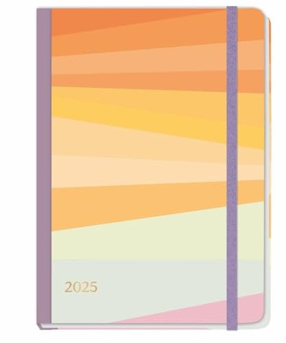 Design Diary Streifen 2025: Buchkalender 2025 im Format A5. Modernes Streifen-Design und viel Platz für Notizen machen diesen Terminplaner zum ... im Alltag (Bullet Journal Kalender Heye)