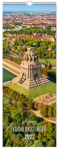 Küchenkalender Leipzig 2023: | 15 x 40cm | weißes Kalendarium