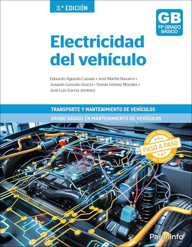 Electricidad del vehículo 3.ª edición 2025 (Transporte y Mantenimiento de Vehículos)