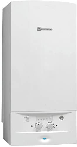 ELM LEBLANC-Chaudière murale gaz basse température mixte ACLEIS 24kW cheminée classe énergétique B C Réf NGLM 24-7XN 7716705075