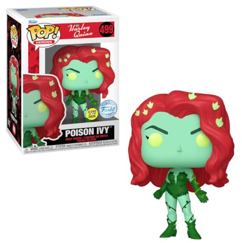 Pop! DC Harley Quinn 499 Poison Ivy Glows