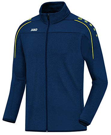 JAKO Herren Trainingsjacke Classico, Nightblue/Citro, XL