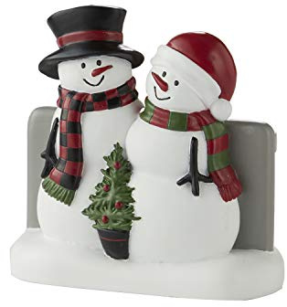 SKL Home Christmas Woodland Winter Snowman Toothbrush Holder for Bath & Gift, Multi | Coordinates with the Woodland Winter Snowman bath collection.