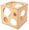 Kylewo Ballon Messwerkzeug Ballon Sizer Box Falten Holzwürfel Ballon Ring Messgerät Geliefert Box, 5 cm ~ 25,5 cm