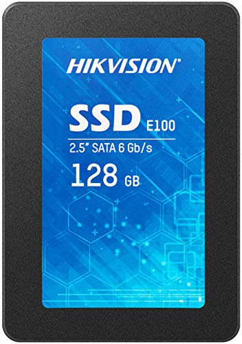 Hikvision SSD 128GB, 3D Nand 2,5 Zoll SSD Intern Festplatte SATA III 6 Gb/s, Internes Solid-State-Laufwerk Lesegeschwindigkeit bis zu 550 MB/s, kompatibel mit Laptop, PC, Desktop - E100