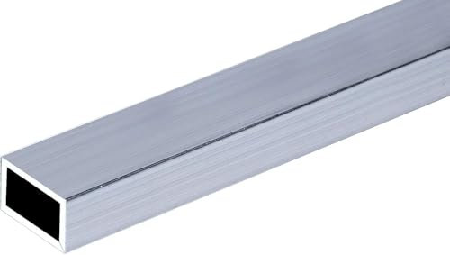 Aluminium Rechteckrohr Alu Profilrohr Walzblank Vierkantrohr Stange Aluprofil
