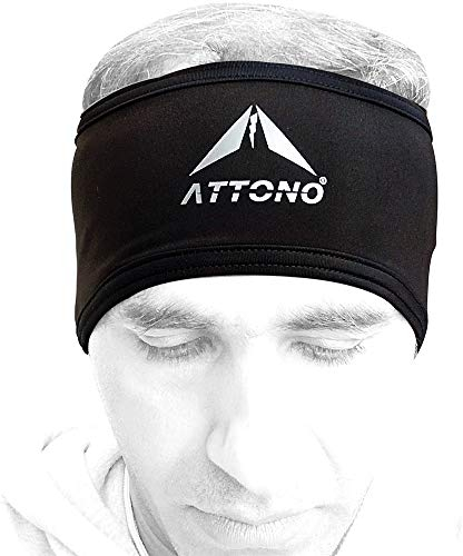 ATTONO Sport Kopfband Strinband Langlauf Fahrrad Ohrwärmer Jogging Headband
