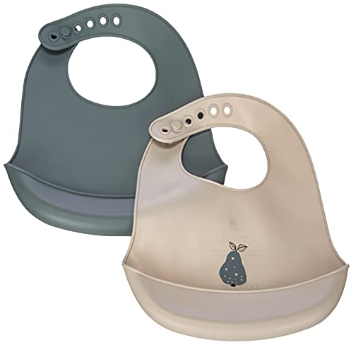CeLaVi Bib Bavoir en Silicone, Lead, Taille Unique Mixte bébé