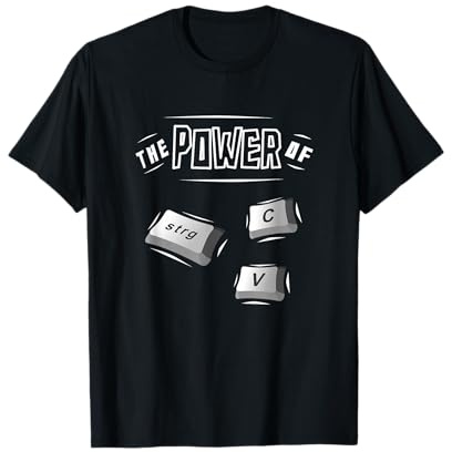STRG + C / STRG + V Shortcut Tasten & Tastatur - CTRL T-Shirt