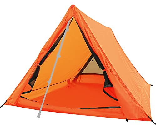2-Person Trekking Pole Tent for Backpacking - 1.0 Ultralight A-Frame Backpacking Tent, Two Person Waterproof Hiking Tent for Camping, Lightweight Camping Tent for Scouts, Trekker (No Poles)