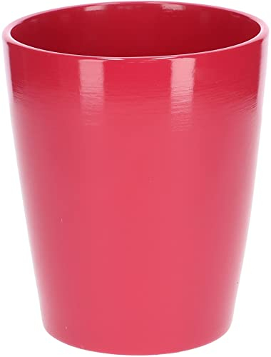 Kotarbau® - Vaso da fiori in ceramica, per orchidee, altezza 150 mm, diametro 120 mm, colore rosa