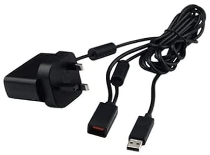 Mr. Gadget's Solutions®: USB to AC Power Supply PC Adapter Compatible with Xbox 360 Kinect Sensor System with Charging Cable Cord