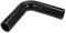 A ABSOPRO Universel 32mm 1.26 ID 90 Degré Voiture Coupleur Silicone Tuyau Noir