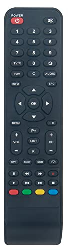 ALLIMITY Reemplazo de Mando a Distancia adaptar por Thomson Satelliten Receiver THS814 THS816 THS844 THT712 THC301 THS210 THS222
