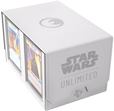 Gamegenic, Star Wars: Unlimited Double Deck Pod (White/Black)