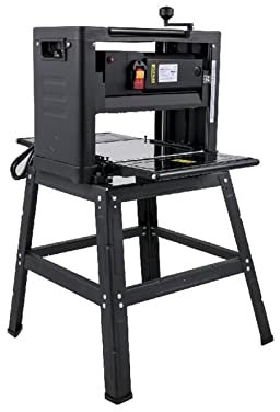 12,5-Zoll-Elektro-Holzdickenhobelmaschine 2000 W staubdichter tragbarer Tisch Auto-Feed Zimmerei Holzbearbeitungs-Hobelmaschine