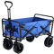 Klappbarer Gartenwagen für den Außenbereich, zusammenklappbarer Schubkarren, Tragkraft 100 kg