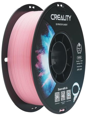 Creality CR-PETG Filament 1.75mm Rosa, 3D Drucker Filament 1kg PETG, Maßgenauigkeit +/-0,02mm Vakuumverpackung Ordentliche Spule (1KG/Spool, 2.2lbs)