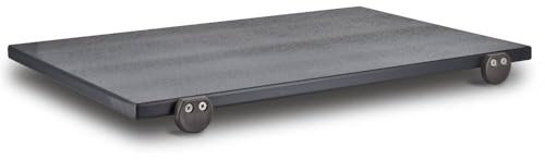 Erre4M Tagliere in polietilene con Fermi Nero 60x40 cm