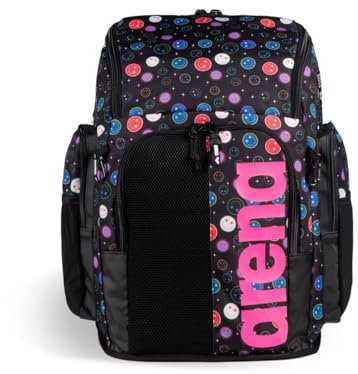 ARENA Spiky III Rucksack 45, Schwimmsportler, Sport, Fitnessstudio, große Trainingsausrüstung, Schwimmtasche für Damen und Herren, 45 Liter, Contour